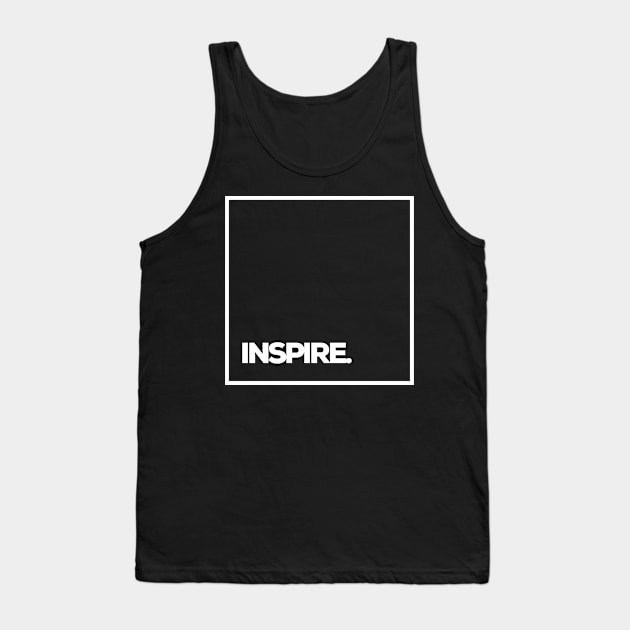 Inspire Tank Top by NithoDesign